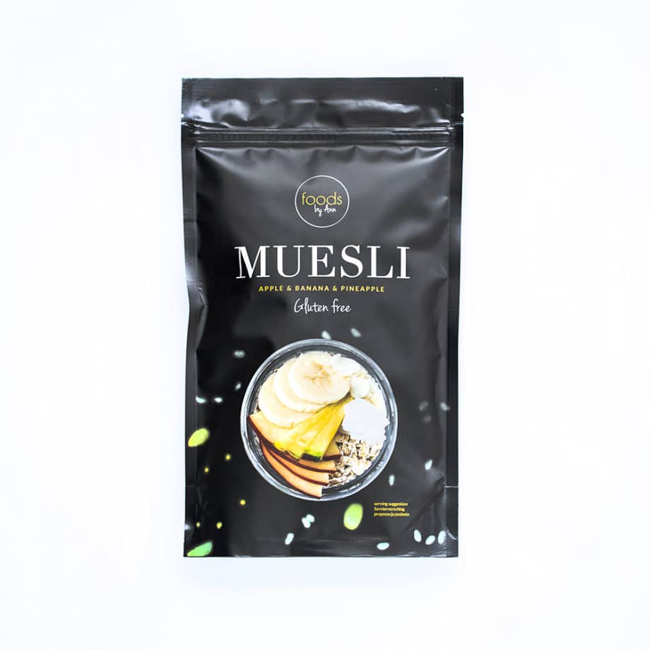 foods by Ann - Muesli Apple, Banana & Pineapple 250g