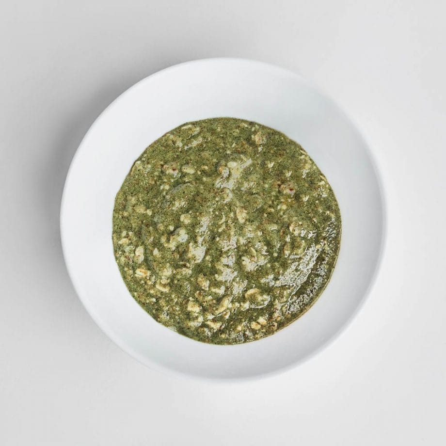 foods by Ann - Pudding Pineapple & Kale & Spirulina