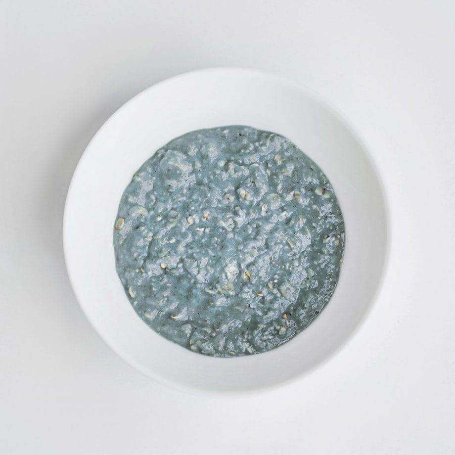 foods by Ann - Smoothie Bowl Banana & Blueberry & Spirulina blue