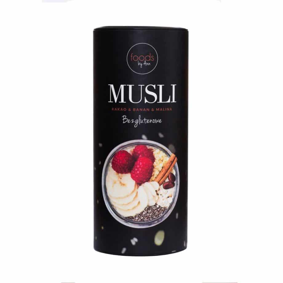foods by Ann - Muesli Cocoa, Banana & Raspberry 250g