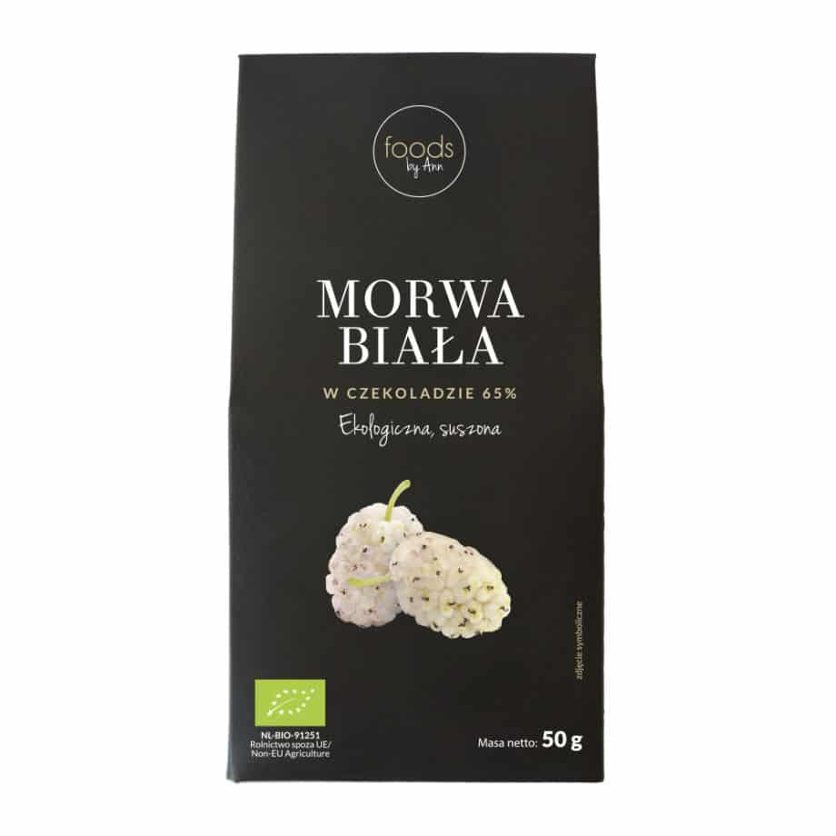 foods by Ann - Ekologiczna morwa biała w czekoladzie