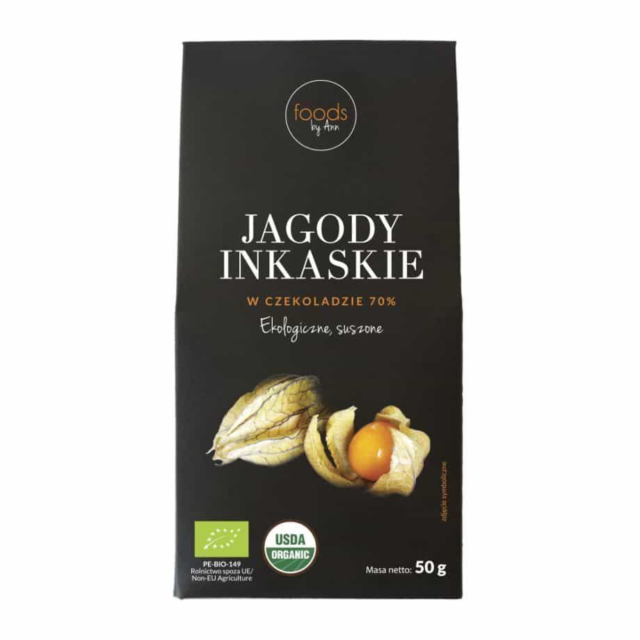 foods by Ann - Organic dried goldenberry in chocolate