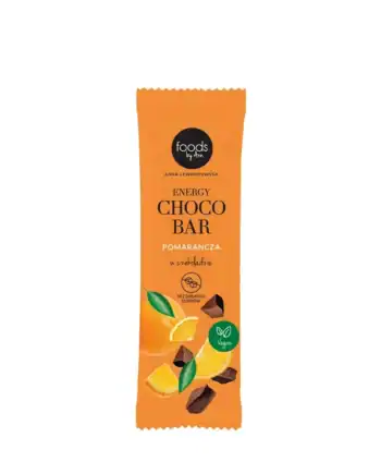 foods by Ann - Energy Choco Bar orange in chocolate, 35 g