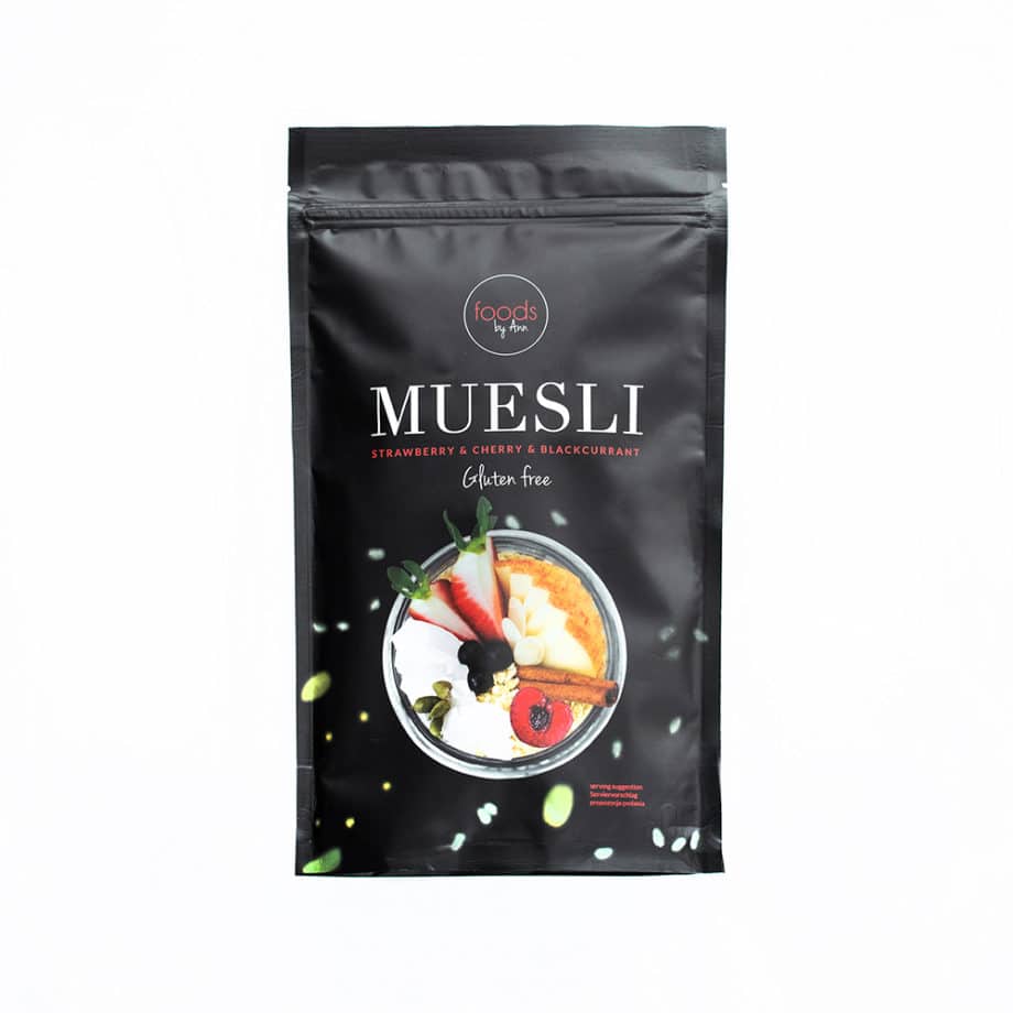 foods by Ann - Muesli Strawberry, Cherry & Blackcurrant 250g