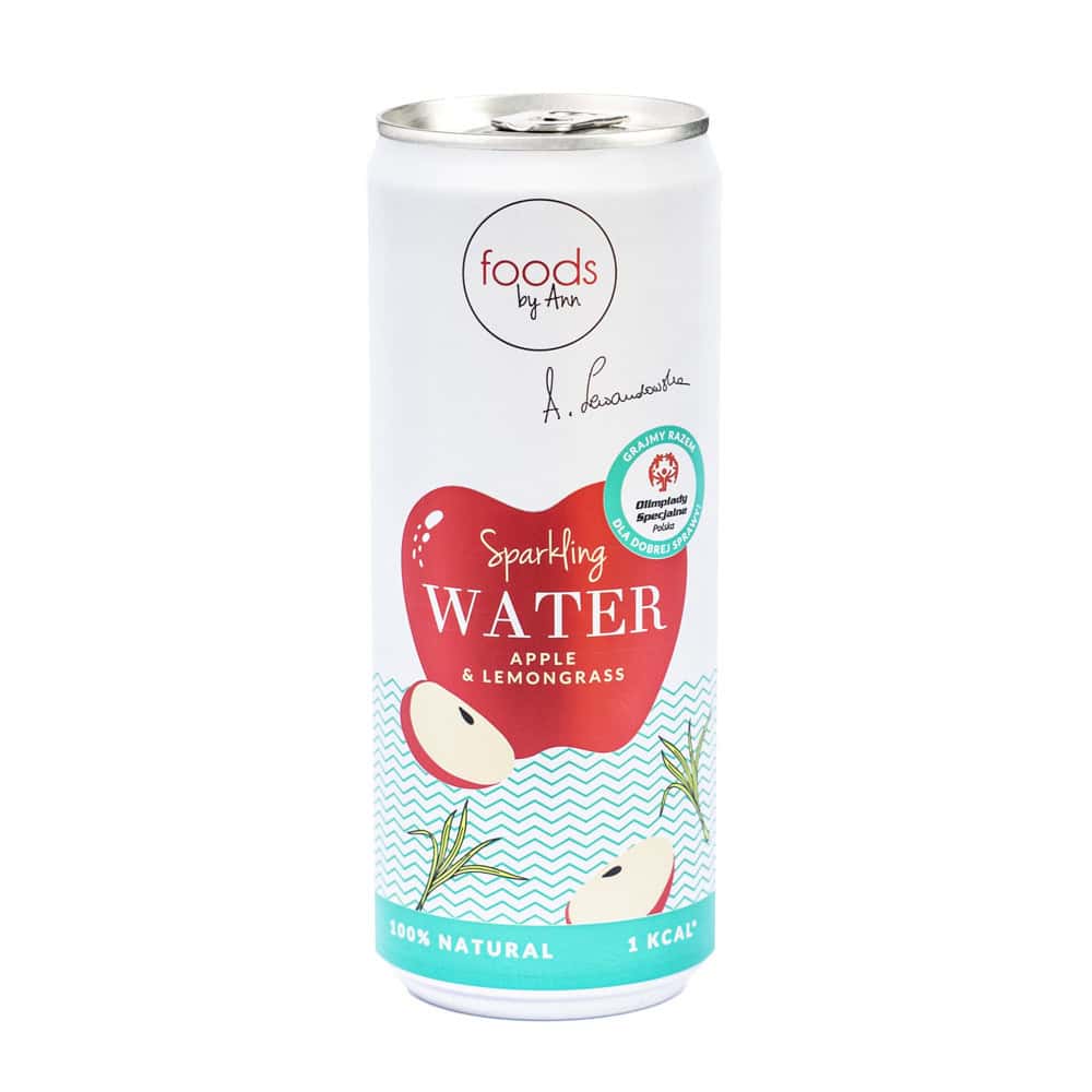 Apple & Lemongrass sparkling water