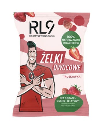 RL9 Strawberry fruit gummies - Set of 2