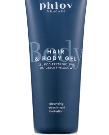 Phlov - MAN CARE HAIR & BODY GEL - cleansing, refreshment, hydration 200ml 6,8 fl.oz.
