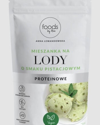 foods by Ann - Pistachio-flavored protein ice cream mix