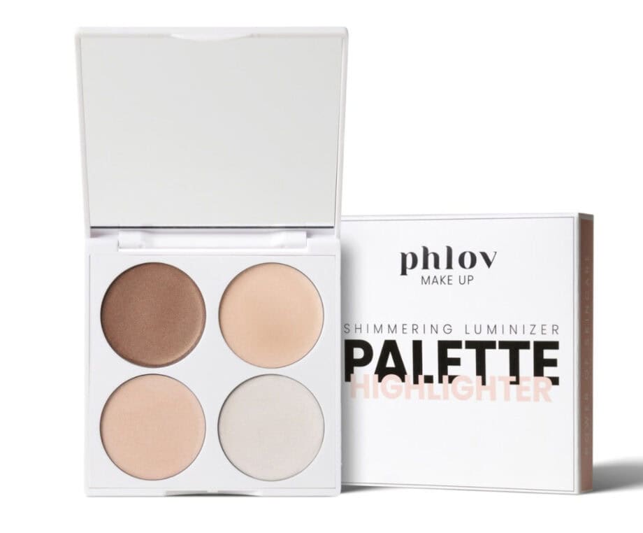 Phlov - HIGHLIGHTER PALETTE Highlighter palette 4x 2.4g