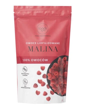 foods by Ann -  Freeze-dried fruit - raspberry, 80 g