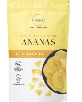 foods by Ann -  Freeze-dried fruit - pineapple, 100 g