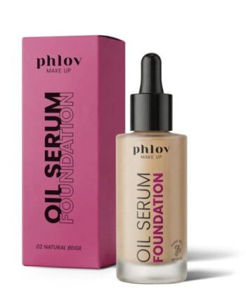 Phlov - Light Foundation - OIL SERUM FOUNDATION  02 NATURAL BEIGE 30 ml 1.01 fl. oz