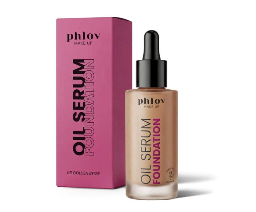 Phlov - Light Foundation - OIL SERUM FOUNDATION 03 GOLDEN BEIGE 30 ml 1.01 fl. oz