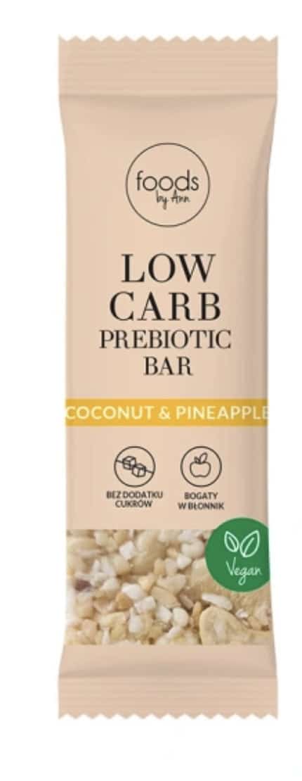 Foods By Ann- Low Carb Prebiotic Bar Coconut & Pineapple, 35 g